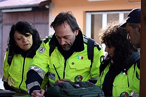 22/02/2009<br>Addestramento ricerca dispersi (Samone)