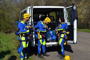 19/03/2016<br>Addestramento squadra sicurezza fluviale
