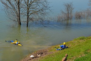 19/03/2016<br>Addestramento squadra sicurezza fluviale